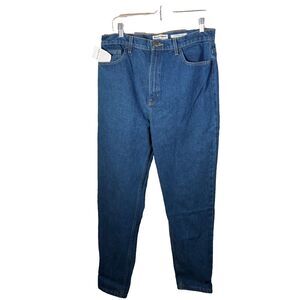 American Apparel Jeans Women's 32 The High Waist Jean Denim Blue Skinny